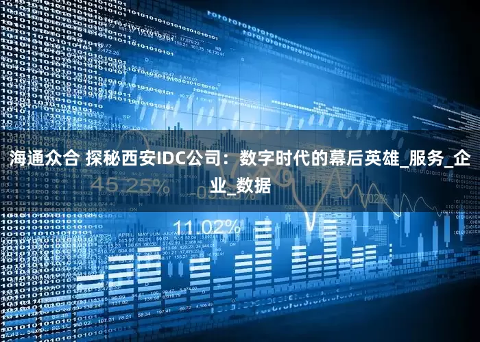 海通众合 探秘西安IDC公司：数字时代的幕后英雄_服务_企业_数据